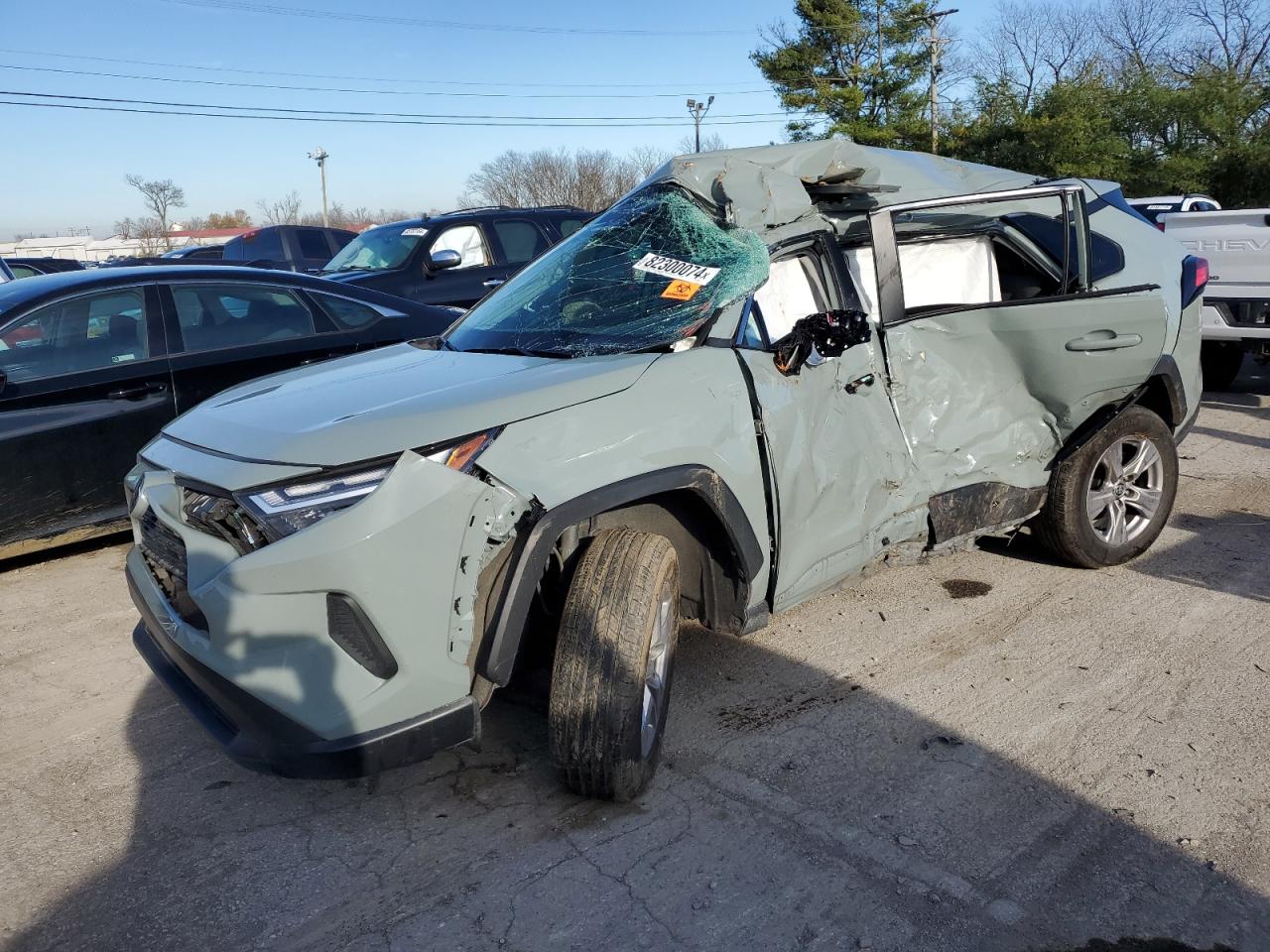 2022 TOYOTA RAV4 XLE VIN:2T3P1RFV5NW310991