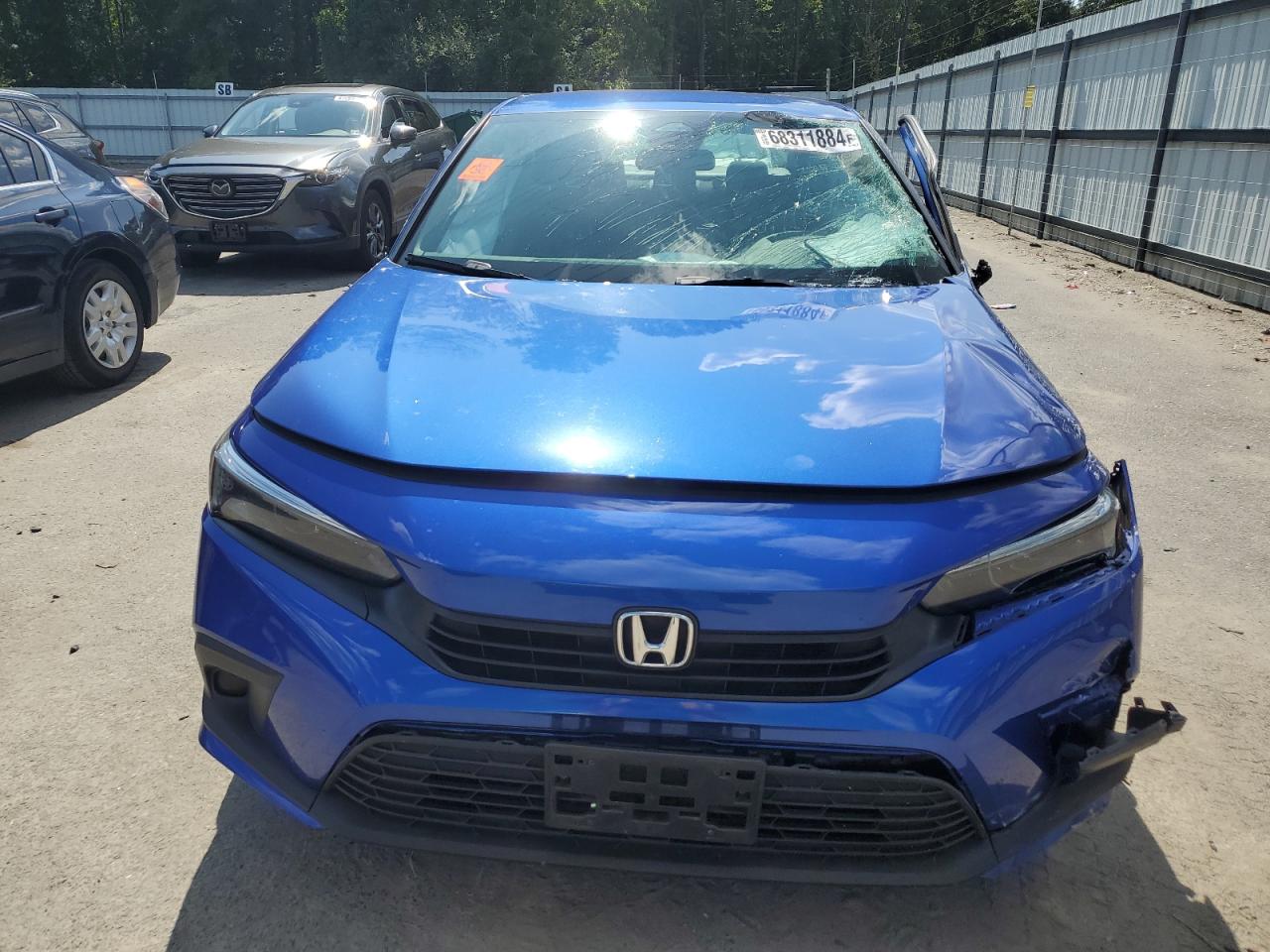 2022 HONDA CIVIC SPORT VIN:2HGFE2F50NH586570