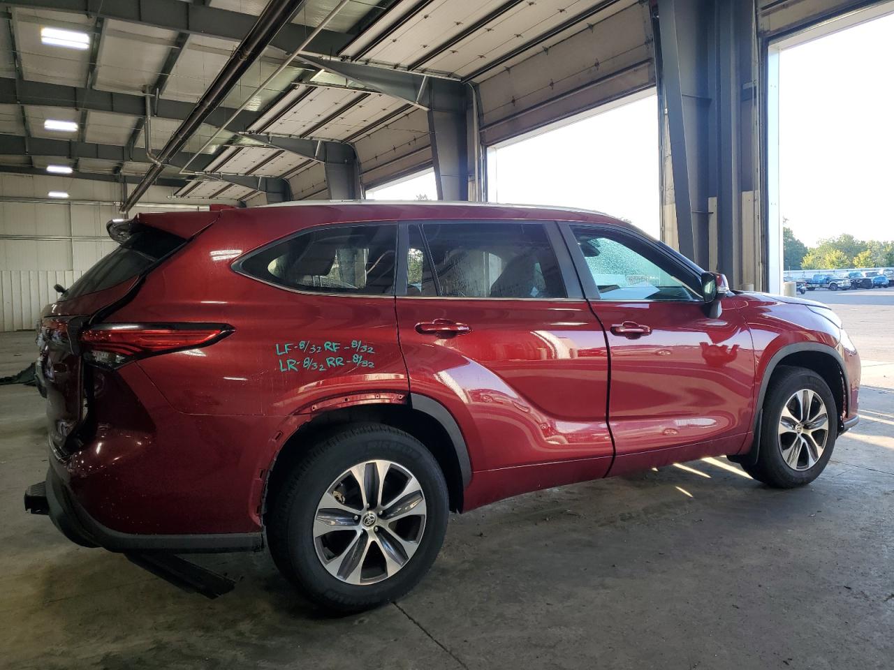 2023 TOYOTA HIGHLANDER L VIN:5TDKDRBH6PS027327