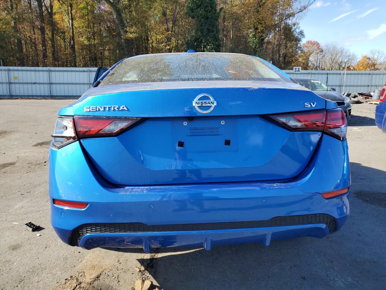 2022 NISSAN SENTRA SV VIN:3N1AB8CV8NY301989