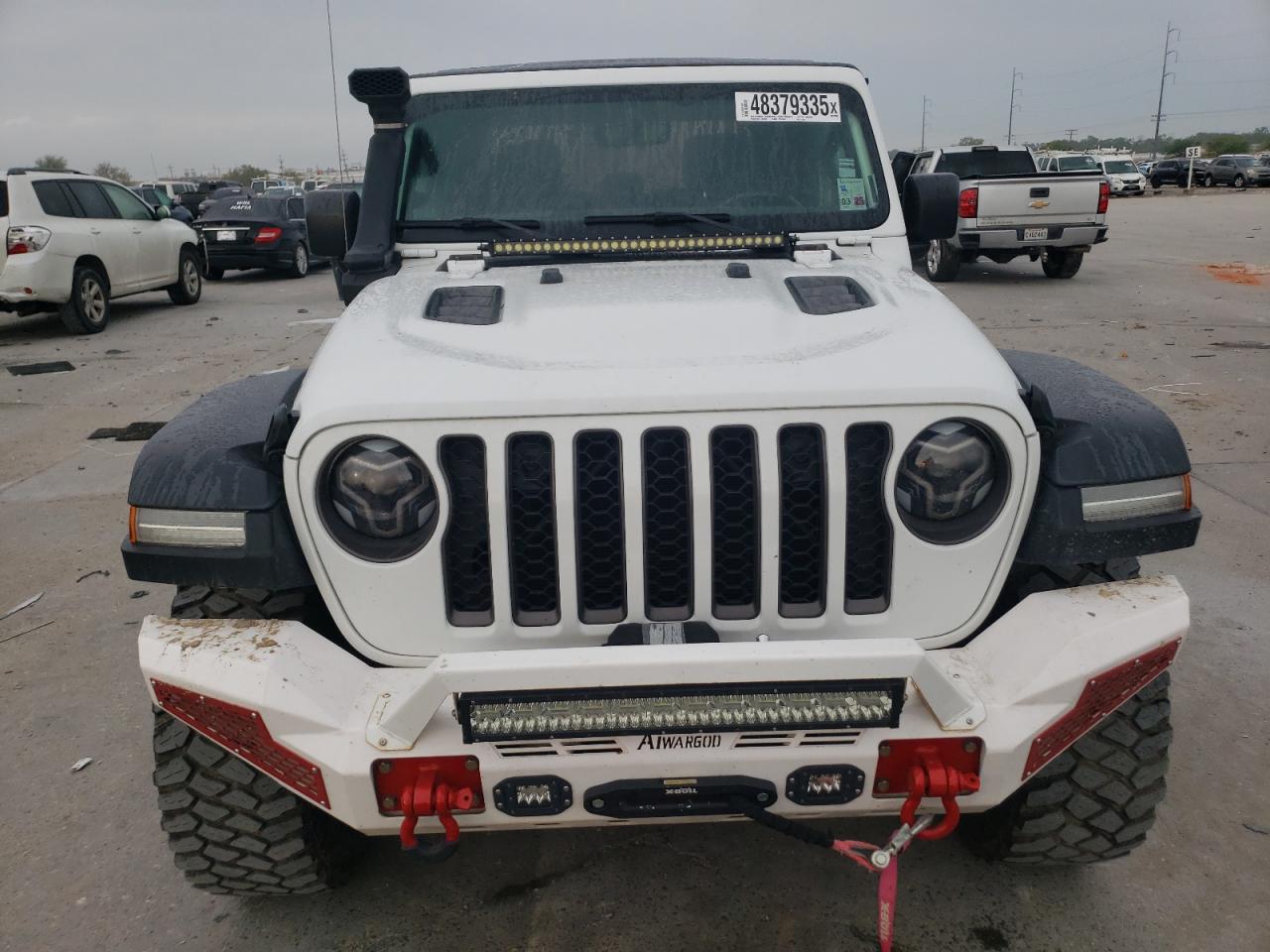 2022 JEEP GLADIATOR RUBICON VIN:1C6JJTBGXNL173793