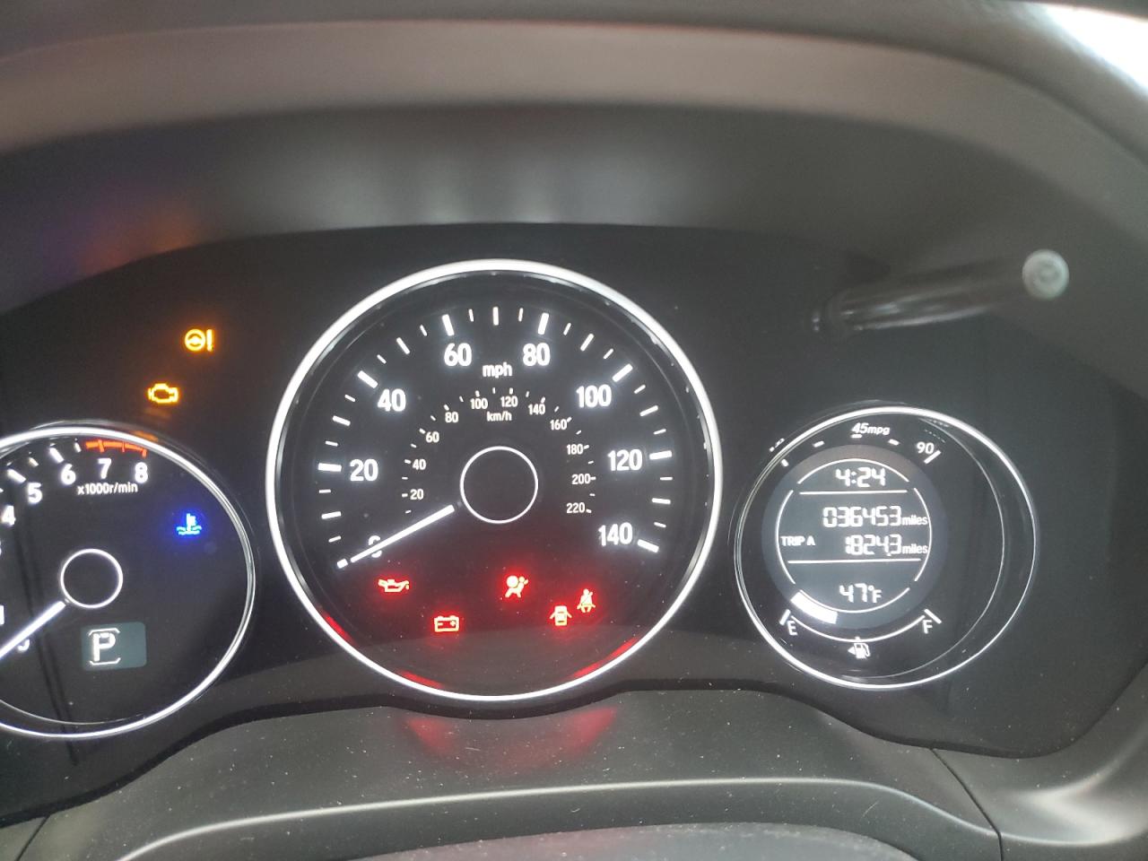 2022 HONDA HR-V SPORT VIN:3CZRU6H18NM773583