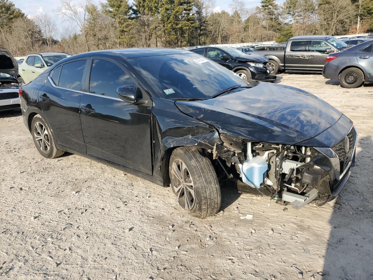 2022 NISSAN SENTRA SV VIN:3N1AB8CV4NY307854