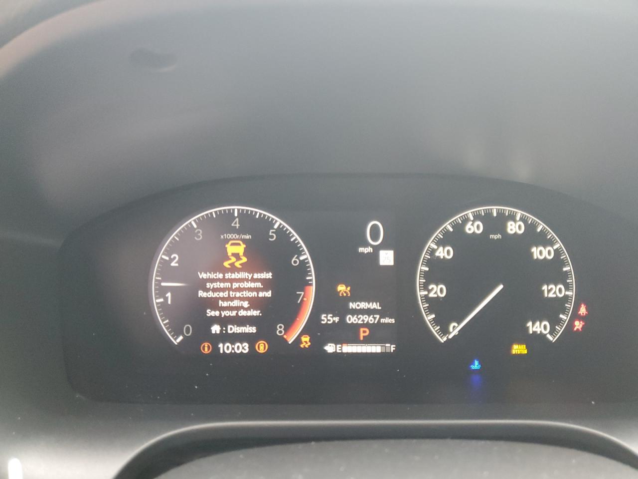 2024 HONDA HR-V SPORT VIN:3CZRZ2H59RM724119