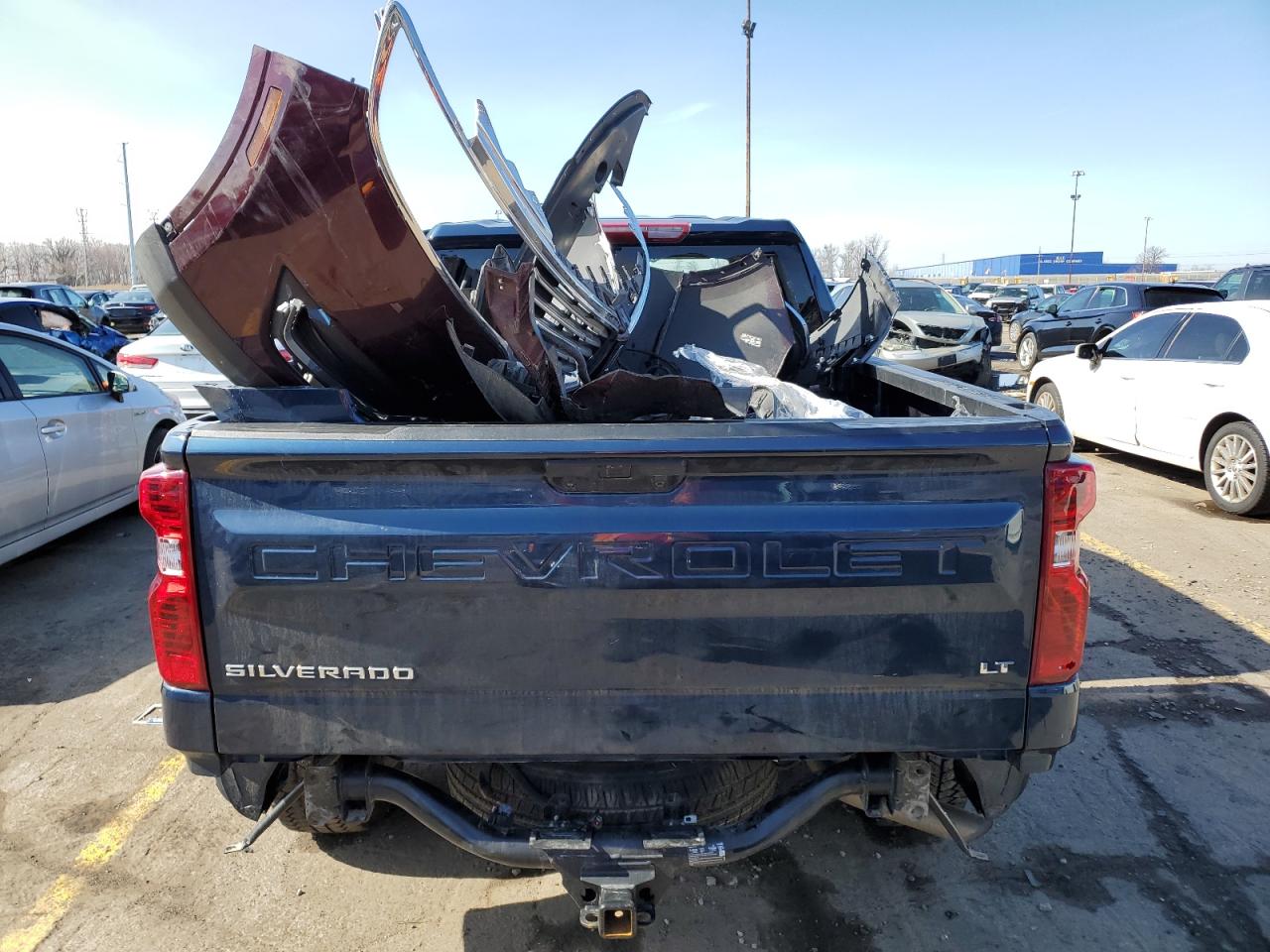 2022 CHEVROLET SILVERADO K1500 LT-L VIN:3GCPDKEK2NG644014