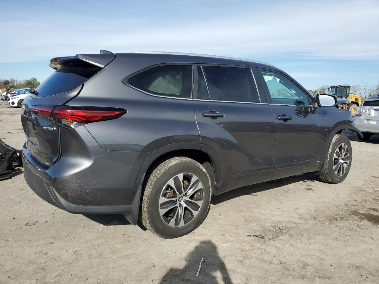 2023 TOYOTA HIGHLANDER HYBRID XLE VIN:5TDKBRCH7PS124797