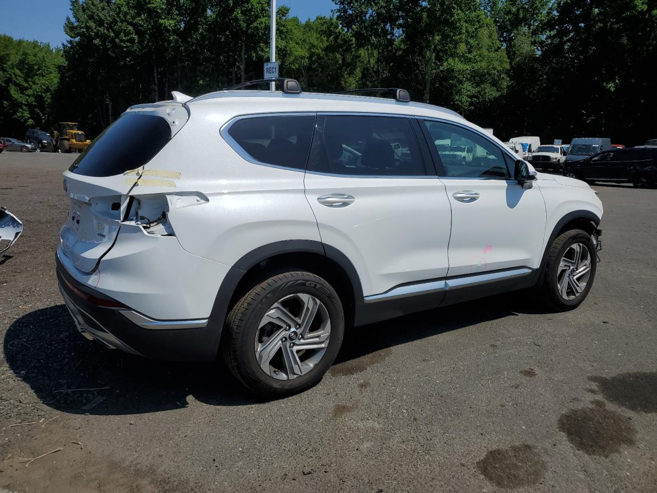 2022 HYUNDAI SANTA FE SEL VIN:5NMS3DAJ8NH380453