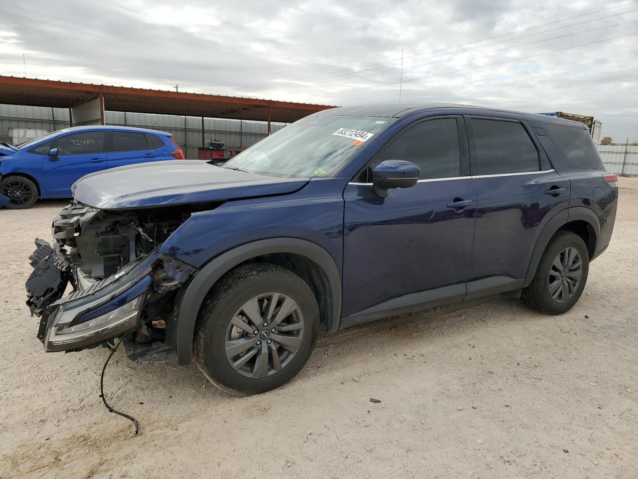 2022 NISSAN PATHFINDER S VIN:5N1DR3ACXNC256066