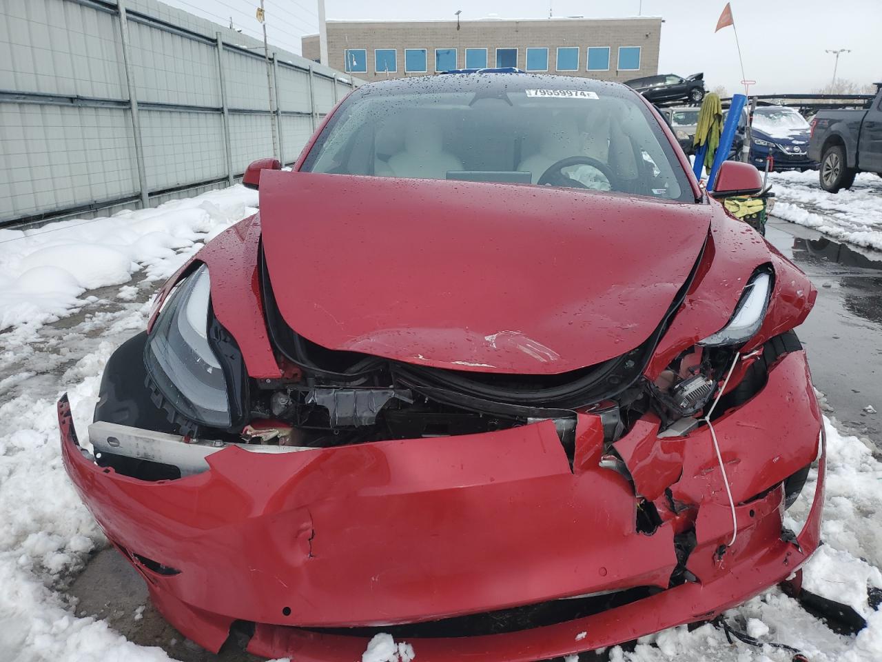 2022 TESLA MODEL 3  VIN:5YJ3E1EC0NF296315