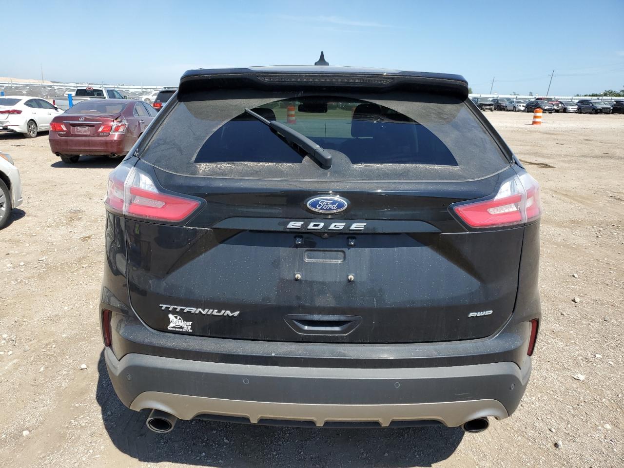 2022 FORD EDGE TITANIUM VIN:2FMPK4K93NBA38030