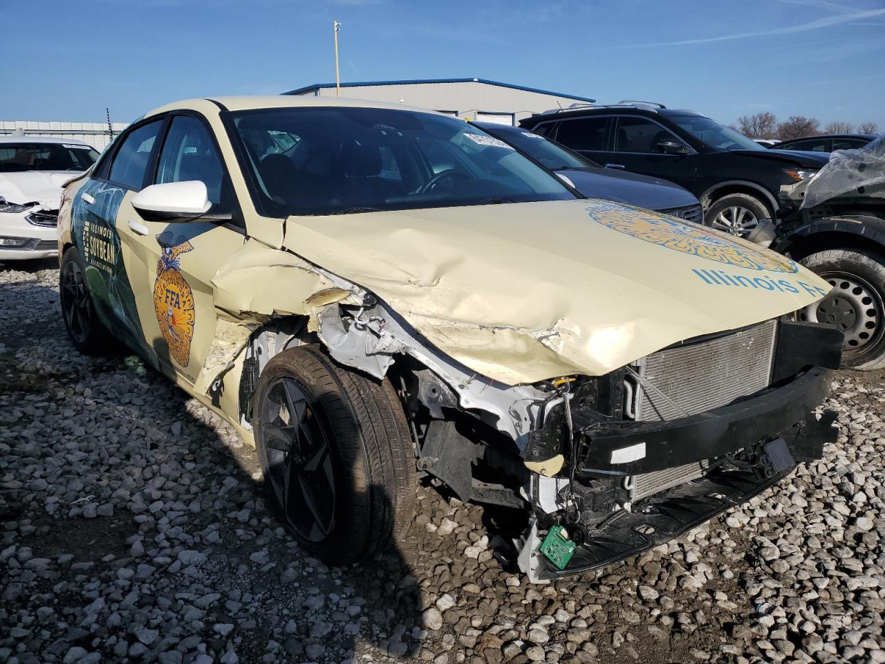 2023 HYUNDAI ELANTRA SEL VIN:5NPLS4AG8PH101424