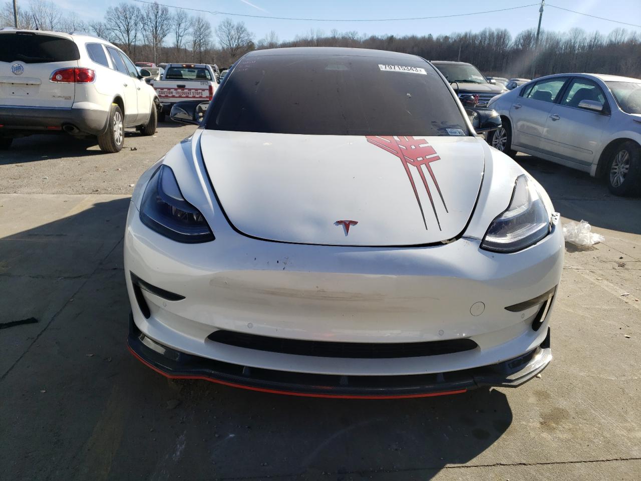 2022 TESLA MODEL 3  VIN:5YJ3E1EC7NF107367