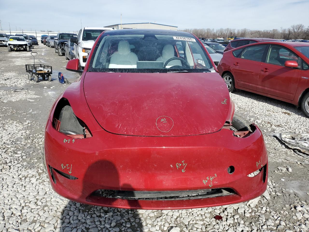 2023 TESLA MODEL Y  VIN:7SAYGDEE7PA157420