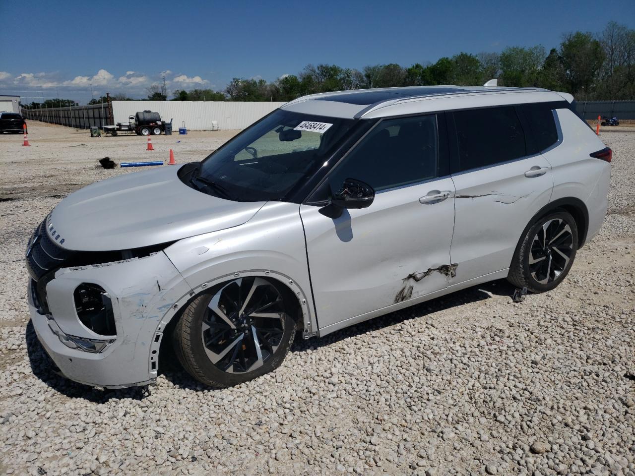 2022 MITSUBISHI OUTLANDER SEL VIN:JA4J3VA87NZ074770