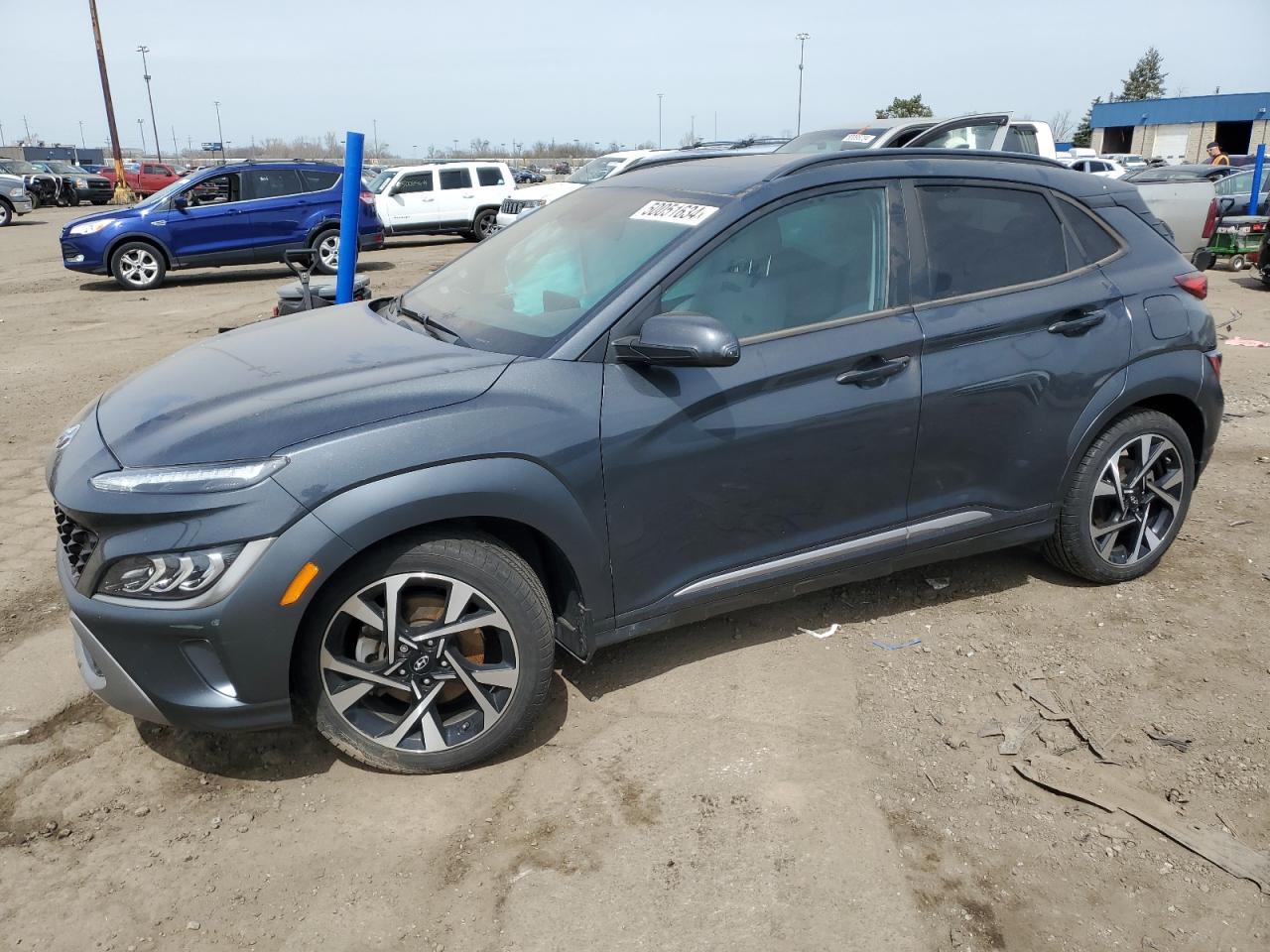 2022 HYUNDAI KONA LIMITED VIN:KM8K5CA39NU827124