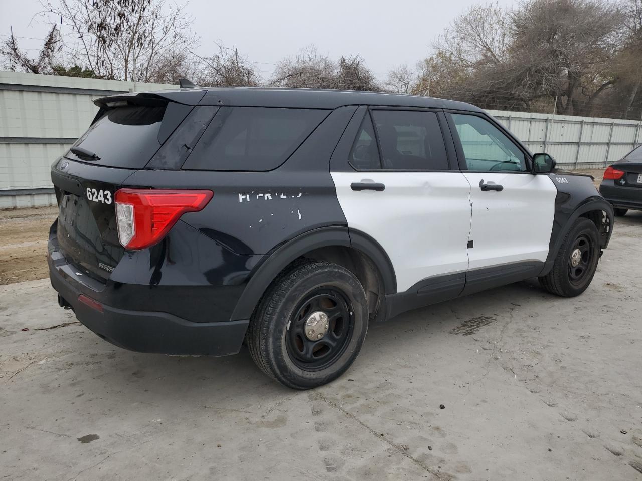 2022 FORD EXPLORER POLICE INTERCEPTOR VIN:1FM5K8AB3NGC24632