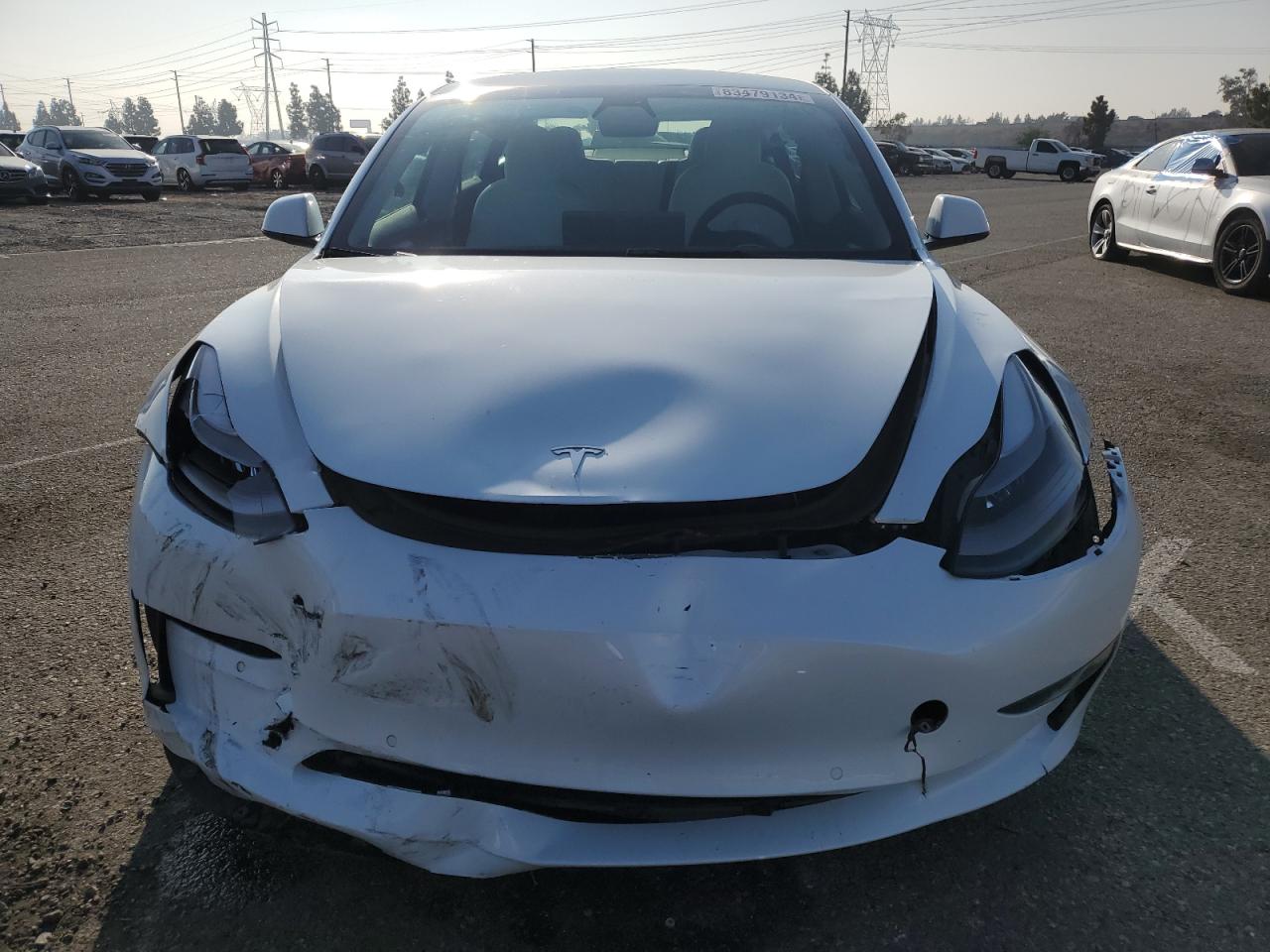 2022 TESLA MODEL 3  VIN:5YJ3E1EB3NF152684
