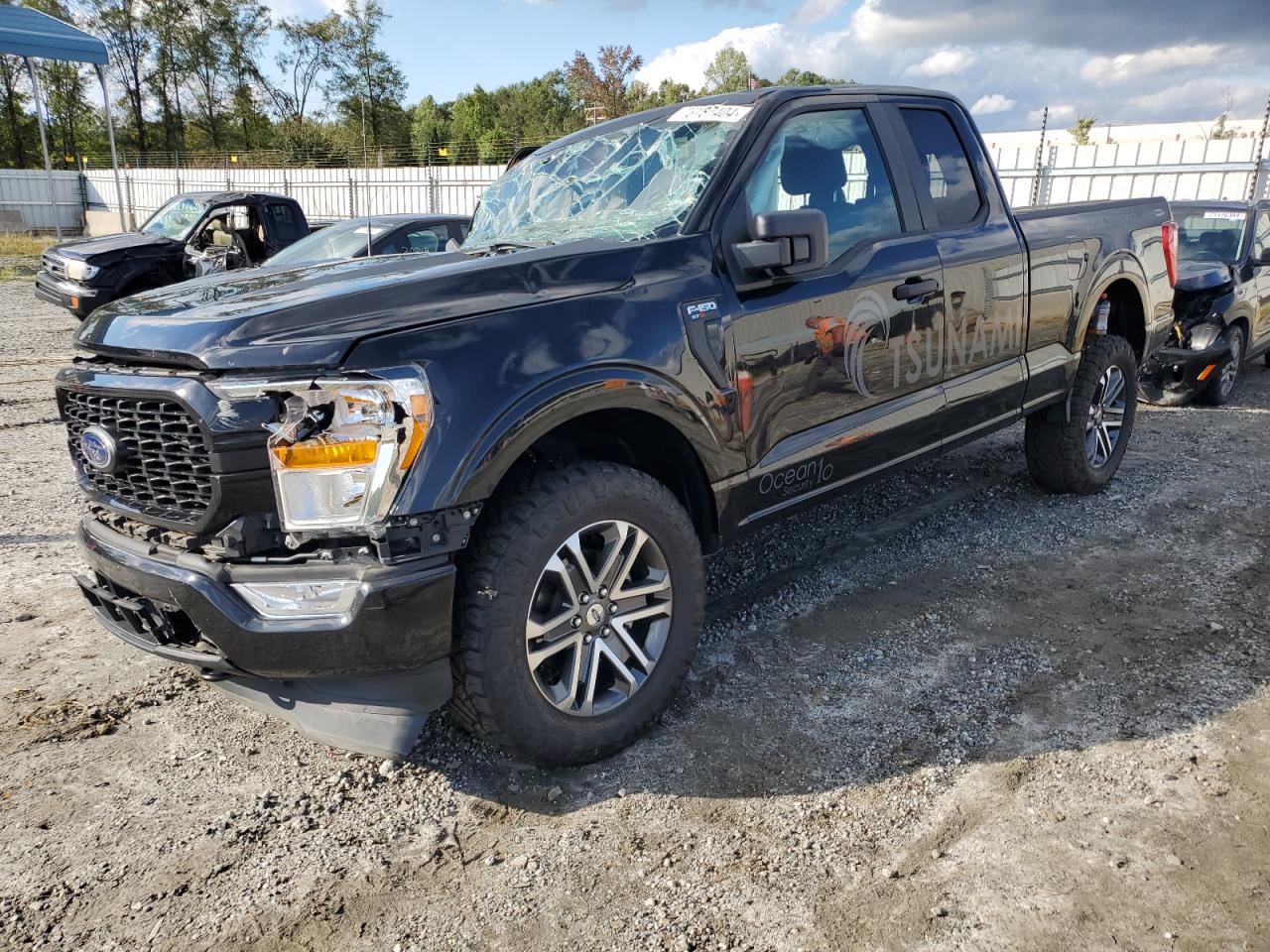 2022 FORD F150 SUPER CAB VIN:1FTEX1EP0NFA01912