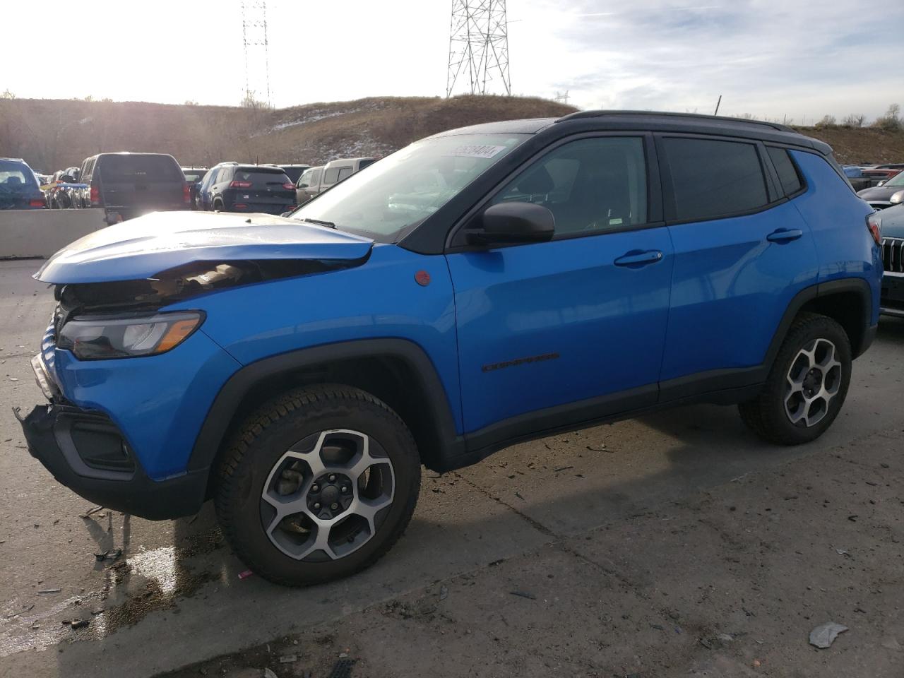 2022 JEEP COMPASS TRAILHAWK VIN:3C4NJDDB6NT124662