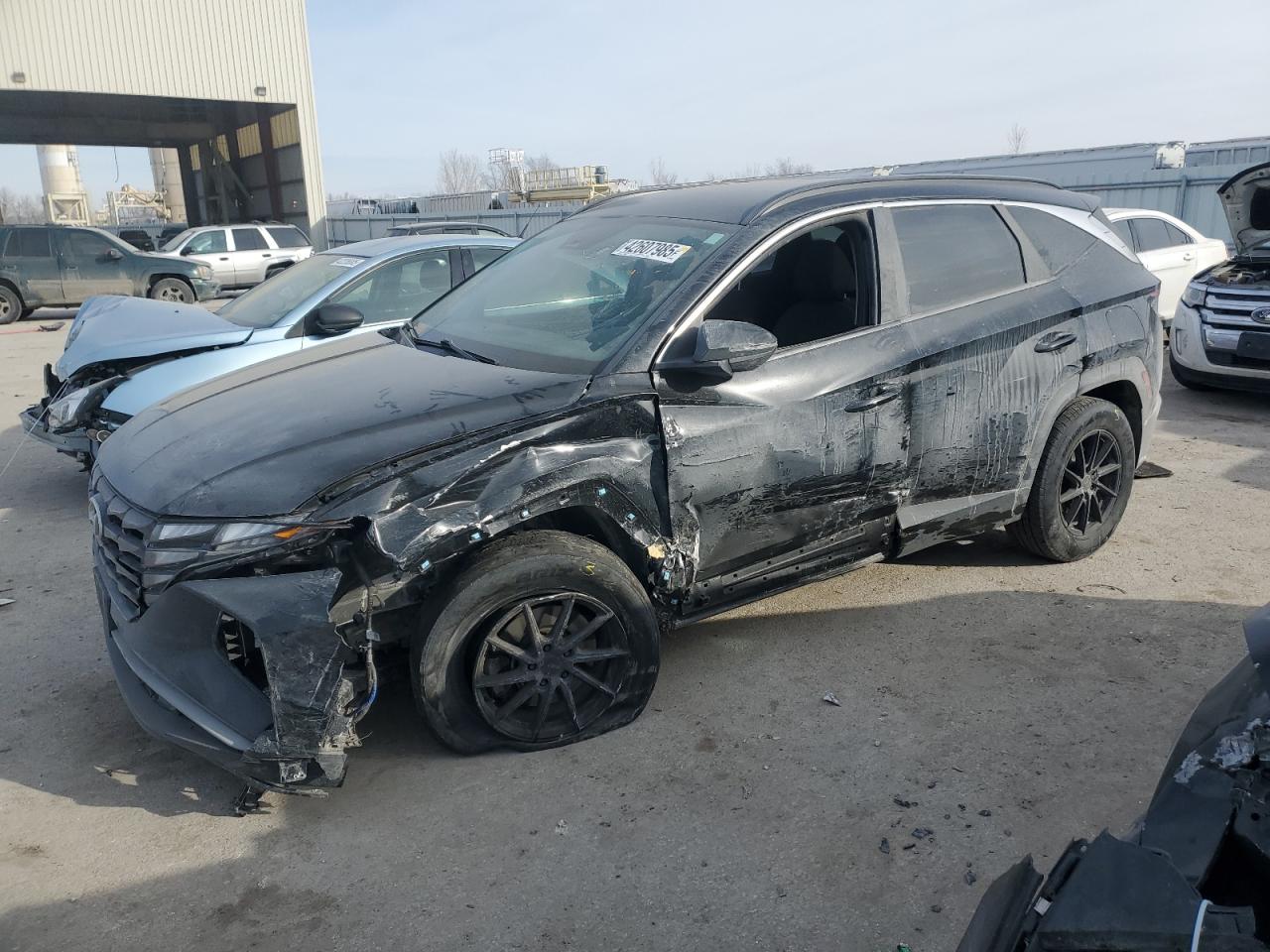 2022 HYUNDAI TUCSON SEL VIN:5NMJBCAE1NH033588