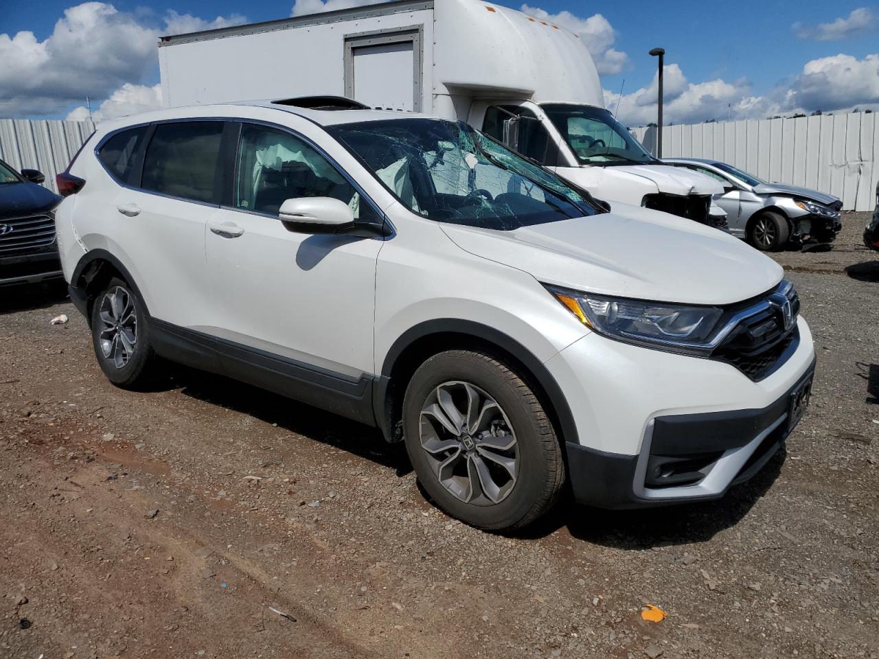 2022 HONDA CR-V EX VIN:5J6RW2H58NL004945