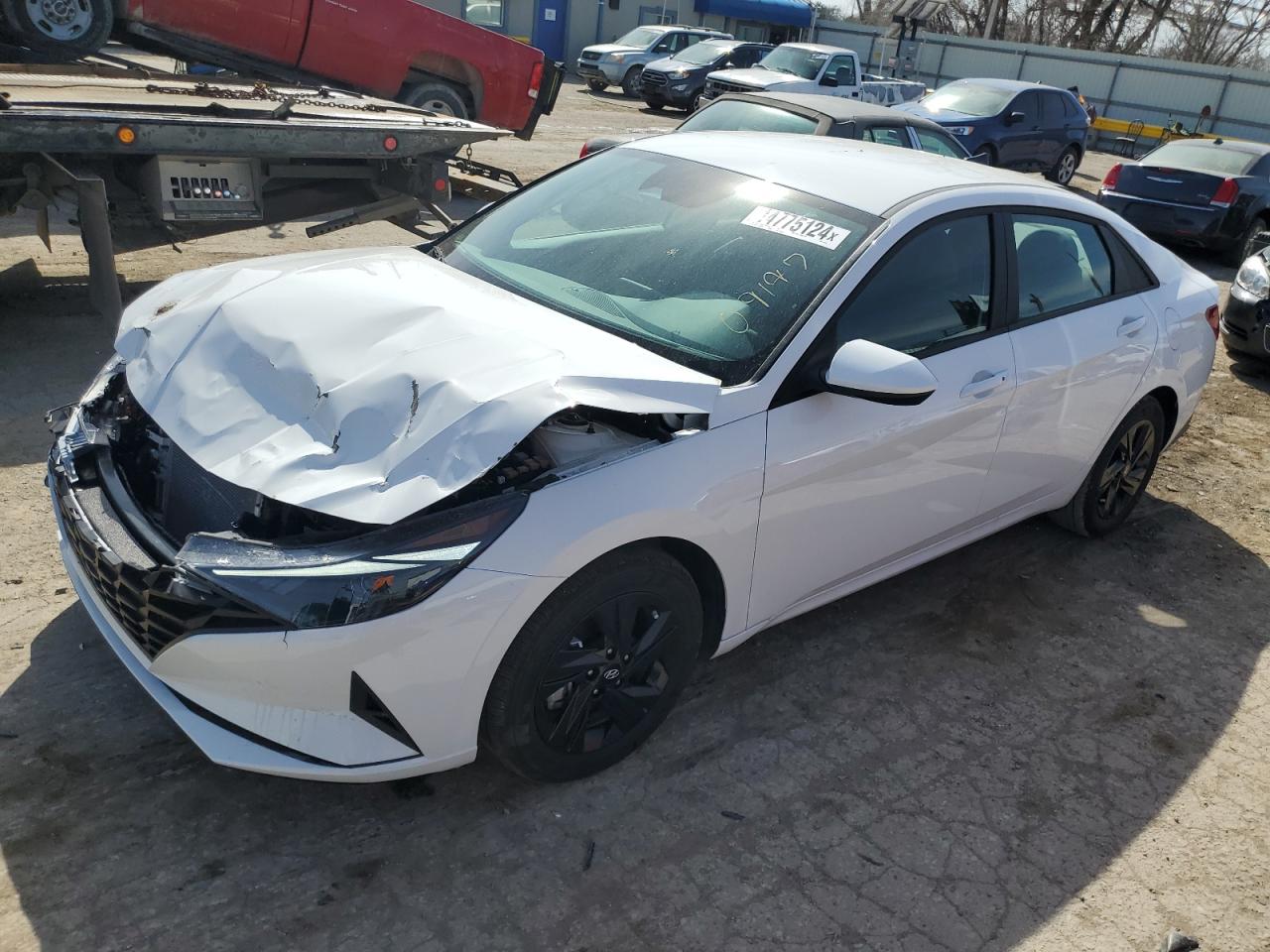 2023 HYUNDAI ELANTRA BLUE VIN:KMHLM4AJ1PU091987