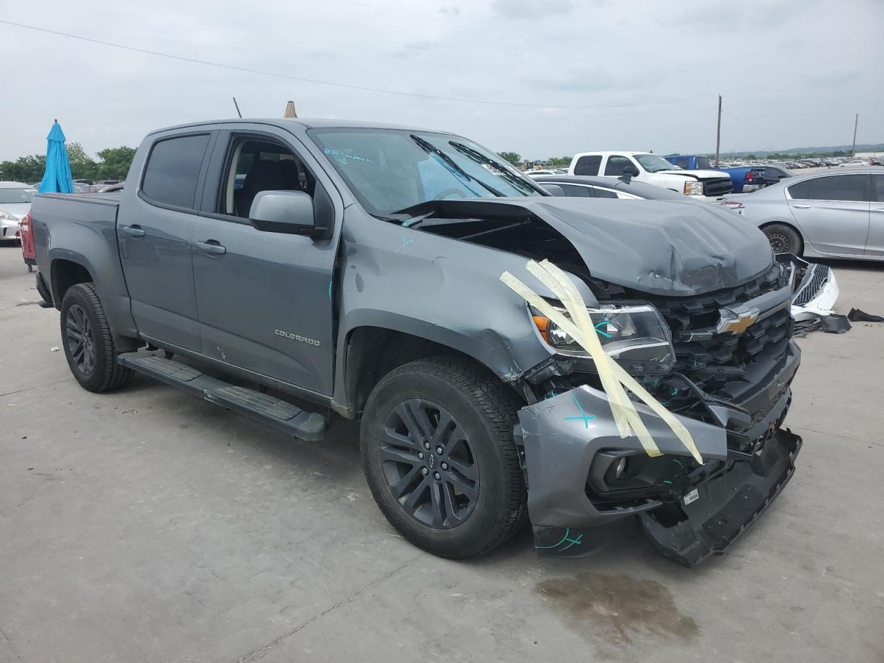 2022 CHEVROLET COLORADO LT VIN:1GCGSCEN7N1216234