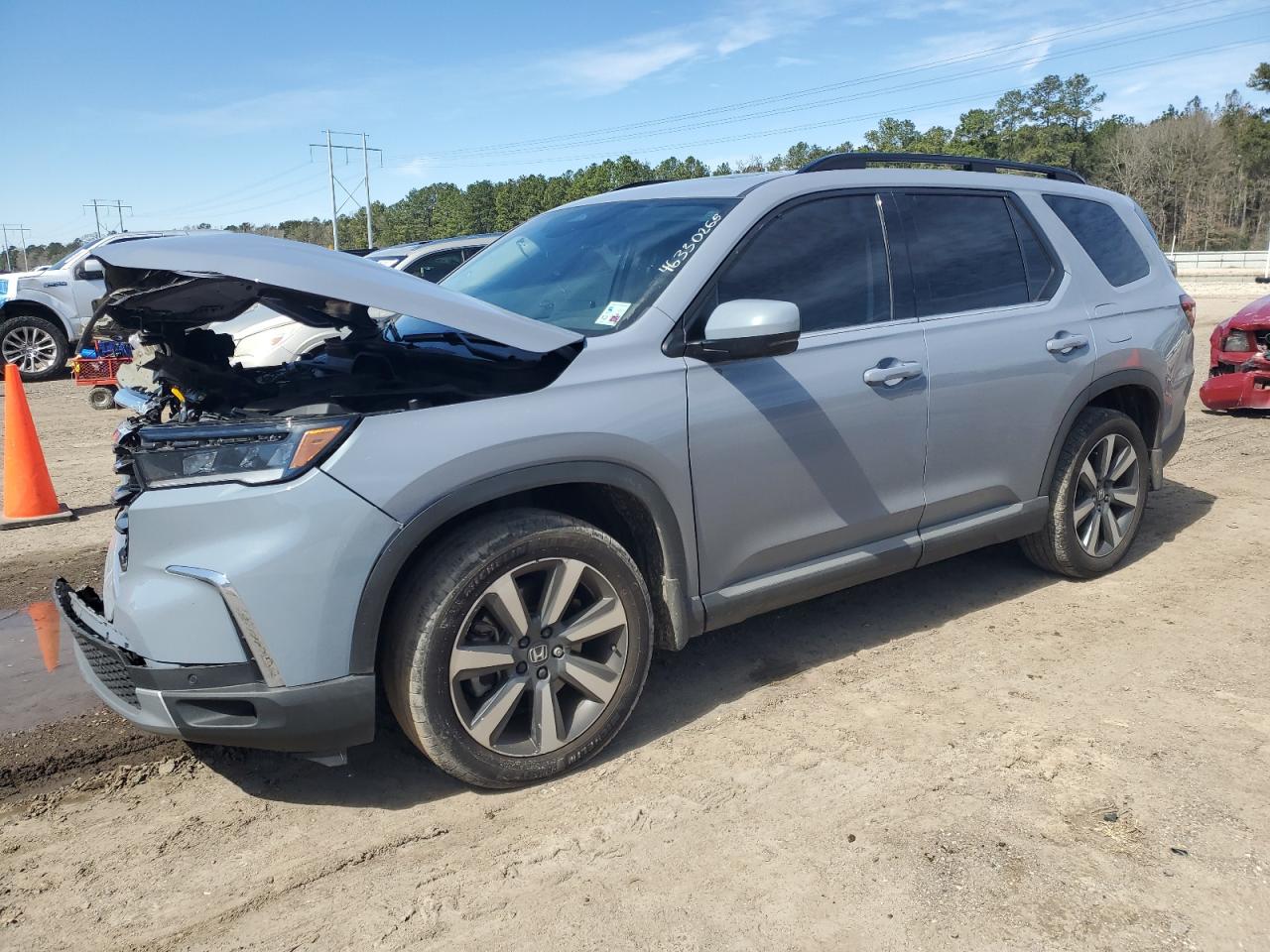 2024 HONDA PILOT TOURING VIN:5FNYG2H74RB010623