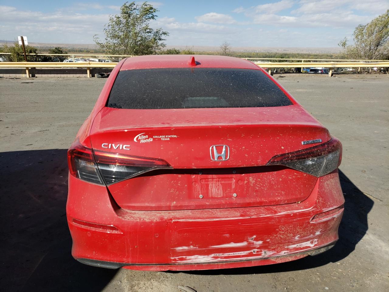 2023 HONDA CIVIC TOURING VIN:2HGFE1F96PH307302