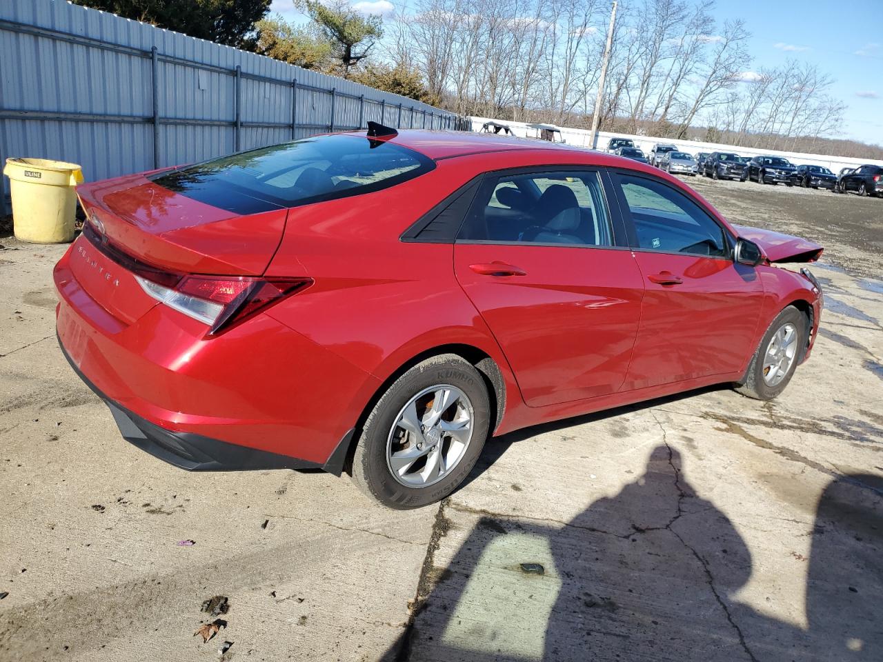 2022 HYUNDAI ELANTRA SE VIN:5NPLL4AG9NH061736