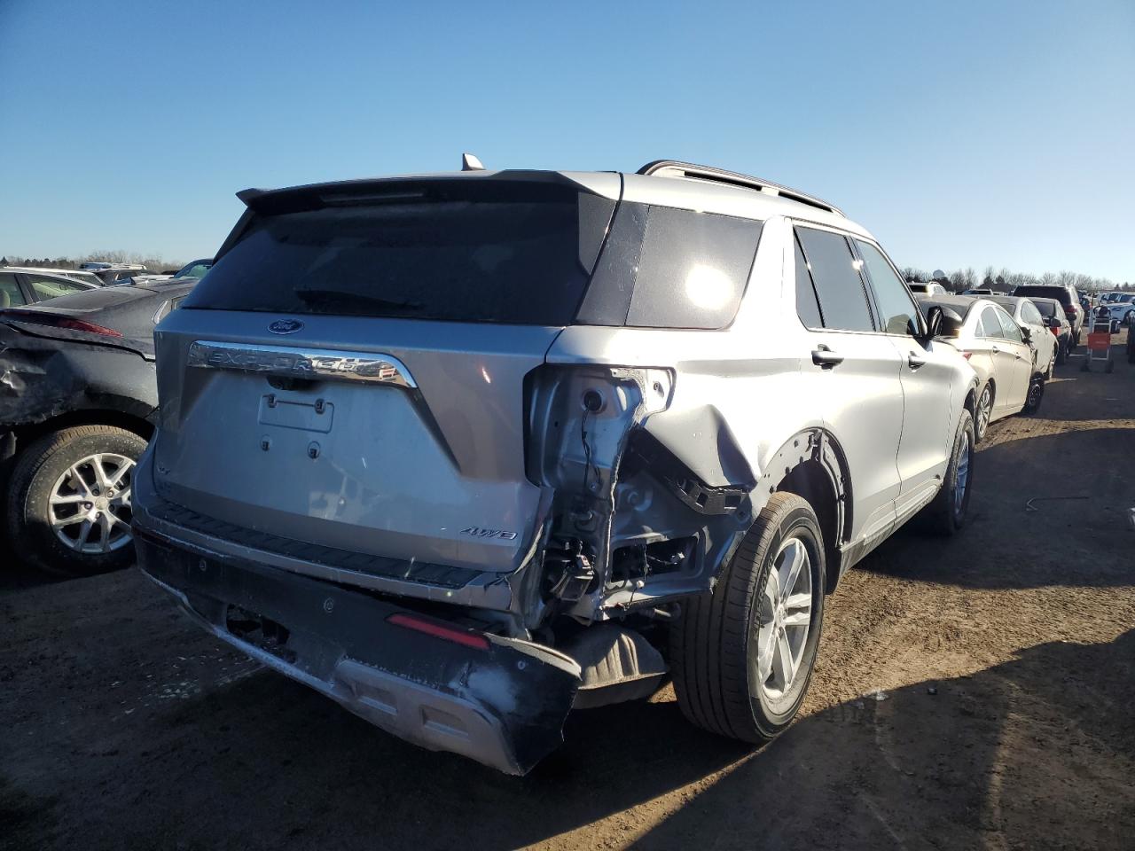2022 FORD EXPLORER XLT VIN:1FMSK8DH5NGA78169