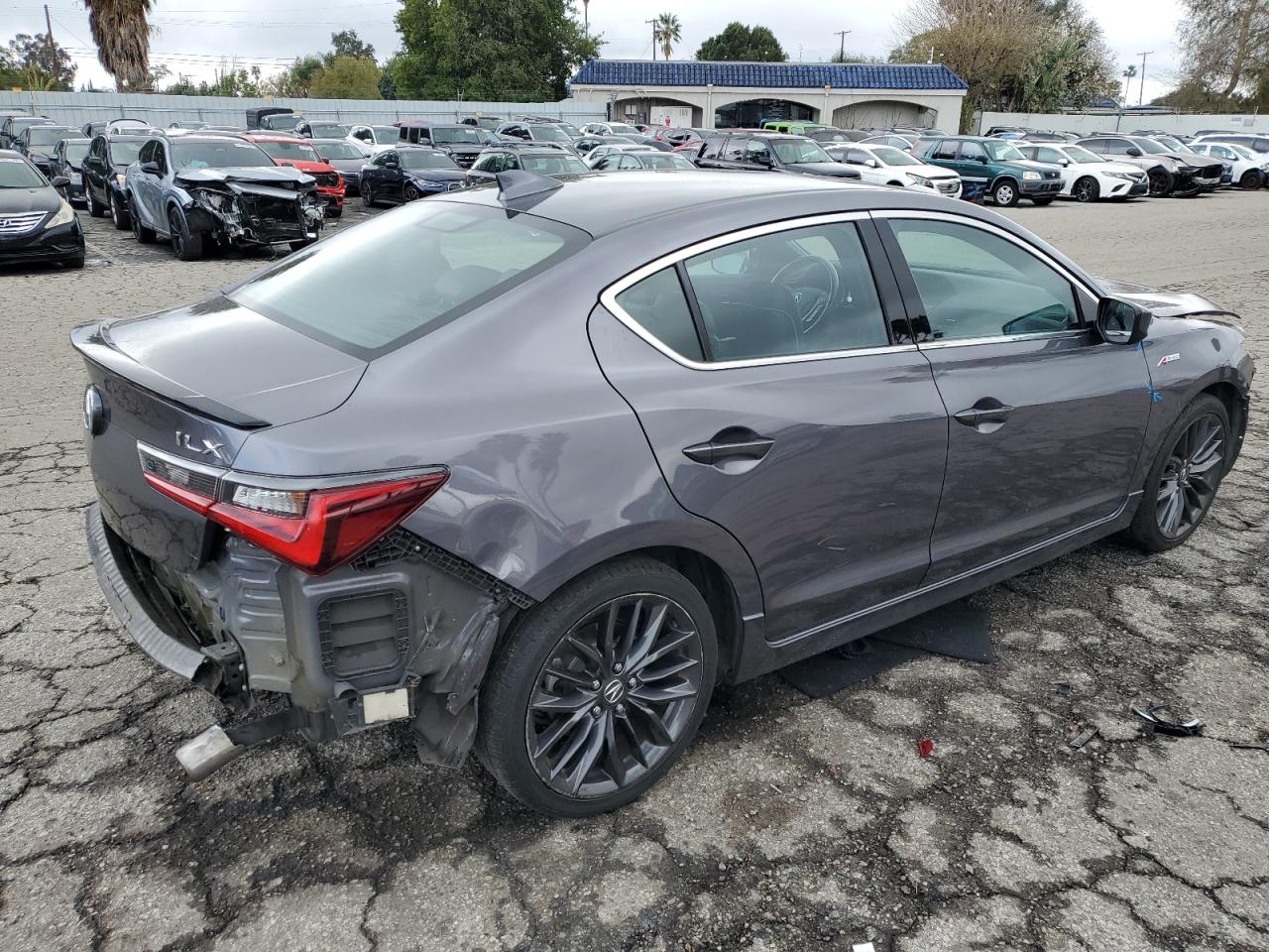 2022 ACURA ILX PREMIUM A-SPEC VIN:19UDE2F89NA002909