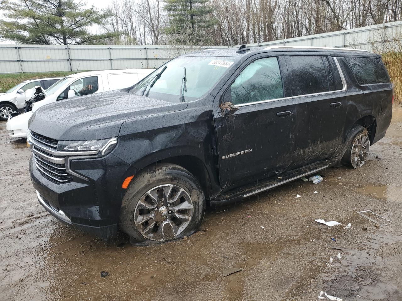 2022 CHEVROLET SUBURBAN K1500 LT VIN:1GNSKCKT8NR215826