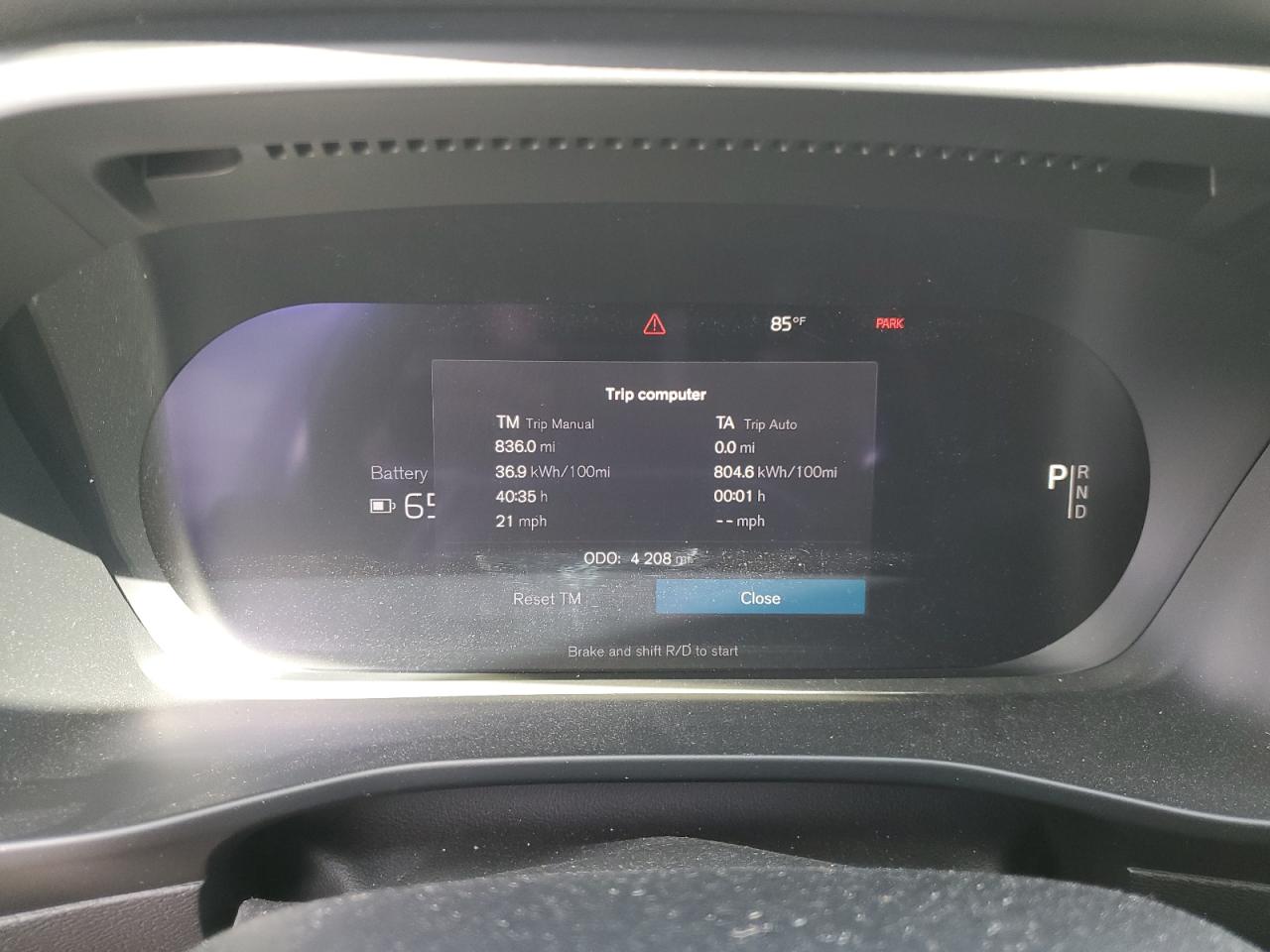 2023 VOLVO XC40 RECHARGE ULTIMATE VIN:YV4ED3UM4P2019462