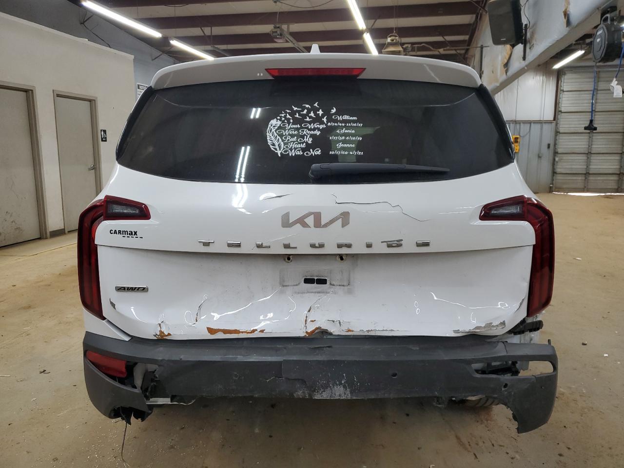 2022 KIA TELLURIDE LX VIN:5XYP2DHC2NG229151