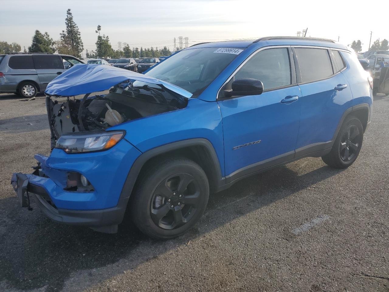 2022 JEEP COMPASS LATITUDE VIN:3C4NJCBB8NT120271