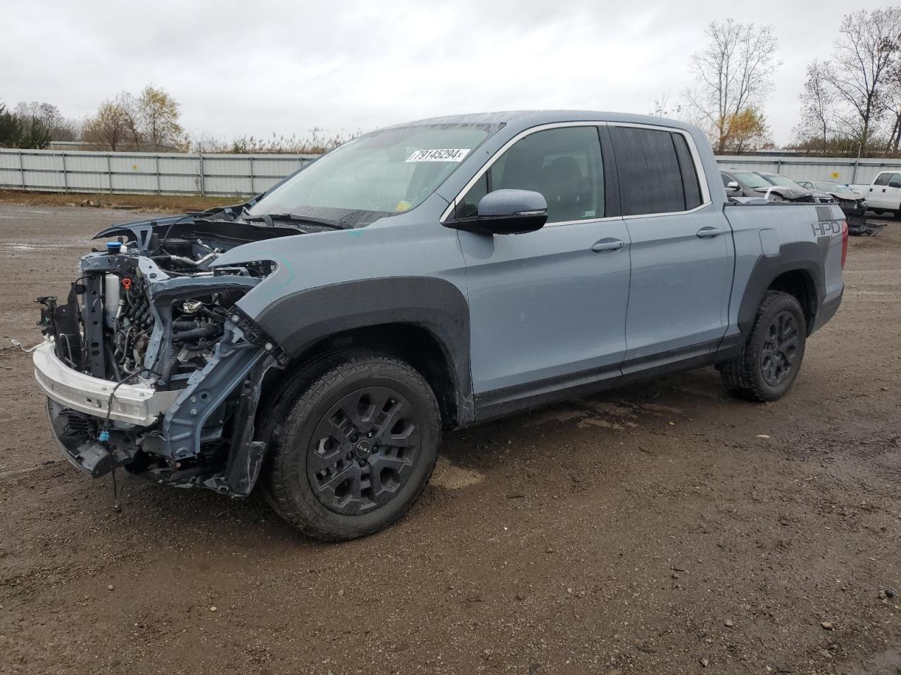 2023 HONDA RIDGELINE RTL VIN:5FPYK3F59PB065336