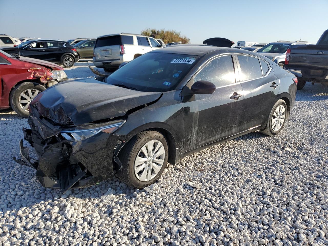 2022 NISSAN SENTRA S VIN:3N1AB8BV5NY237458