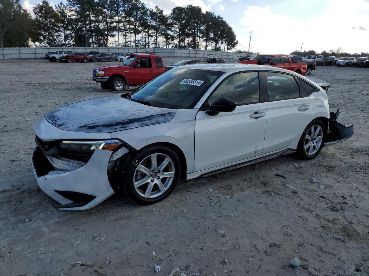 2022 HONDA CIVIC SI VIN:2HGFE1E55NH474651