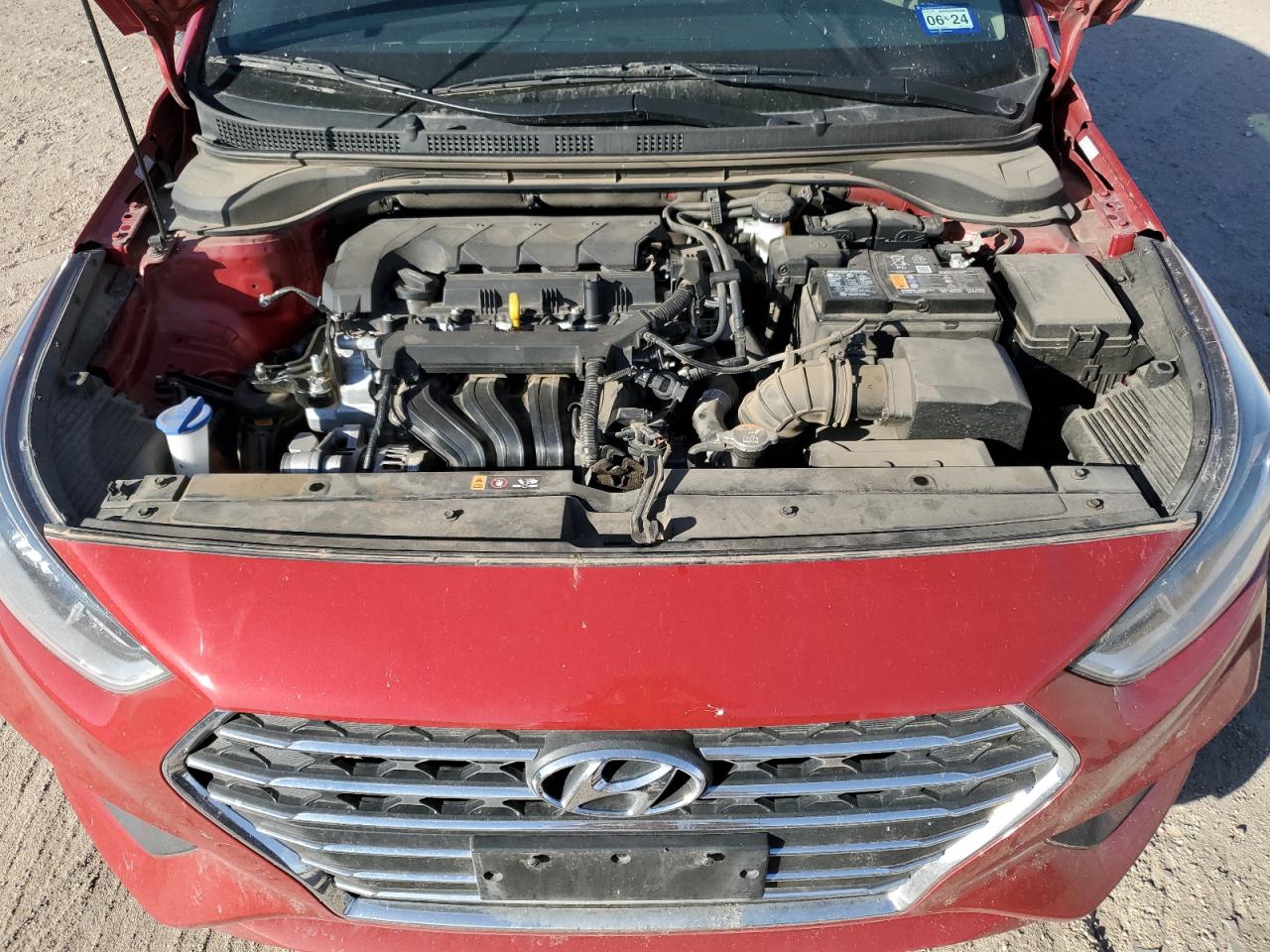 2022 HYUNDAI ACCENT SE VIN:3KPC24A62NE176631