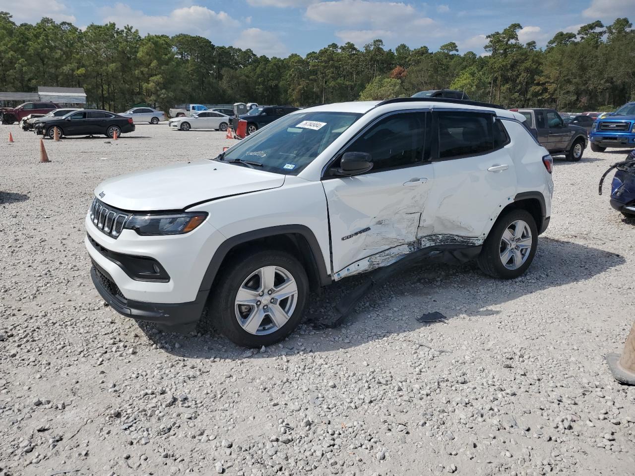 2022 JEEP COMPASS LATITUDE VIN:3C4NJDBB0NT209399