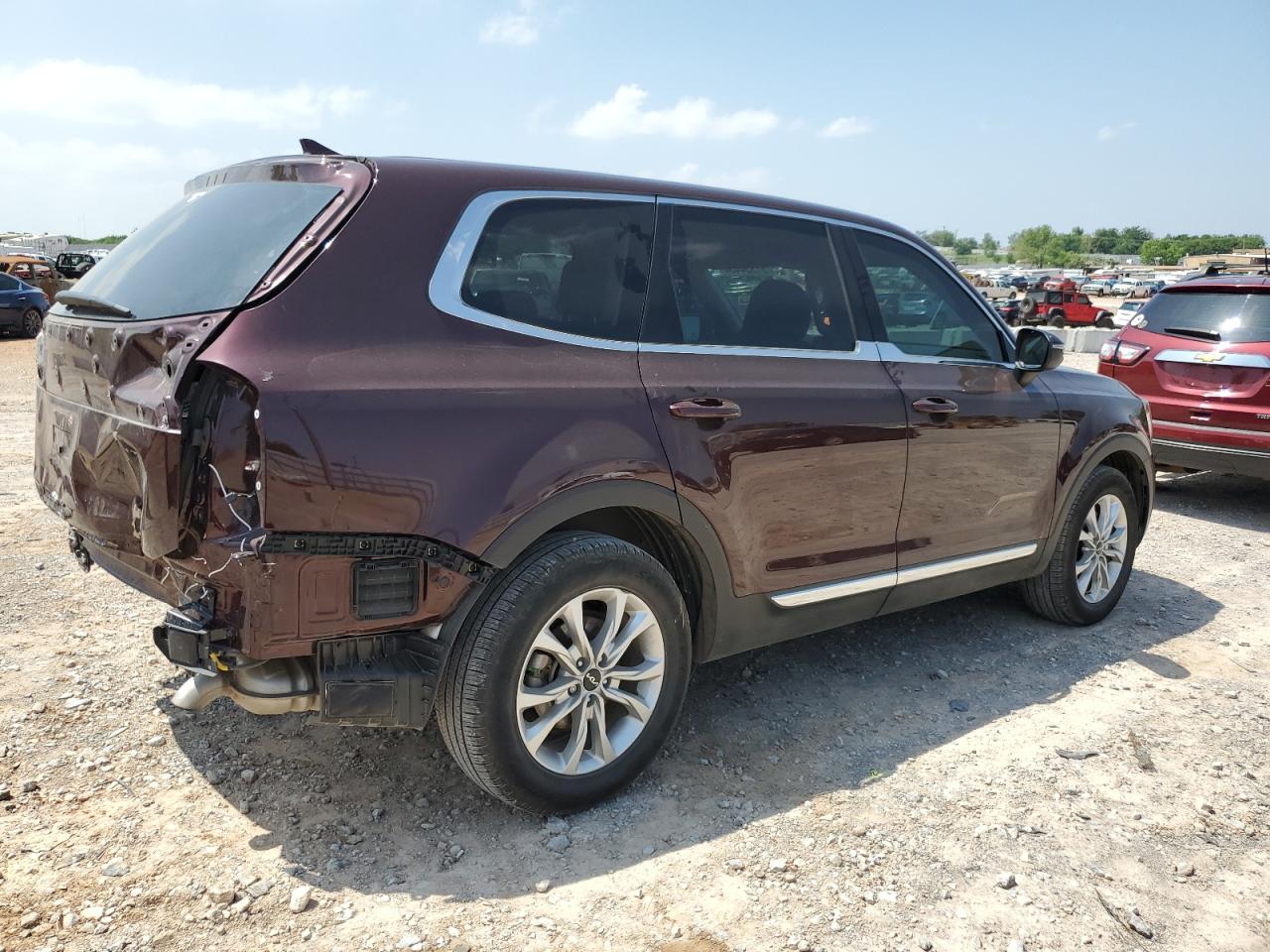 2022 KIA TELLURIDE LX VIN:5XYP24HC7NG224320