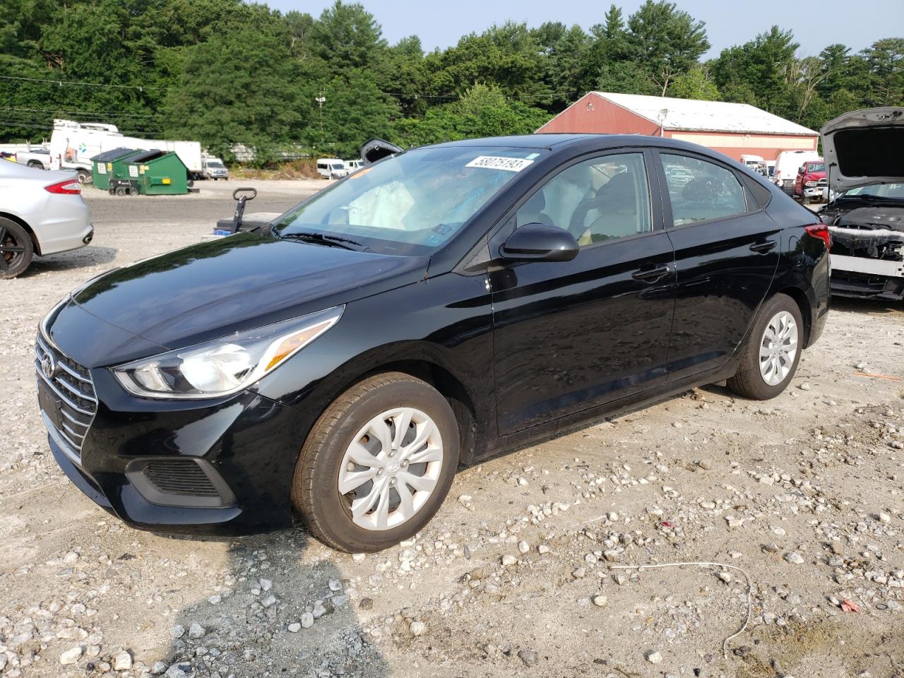 2022 HYUNDAI ACCENT SE VIN:3KPC24A67NE158108