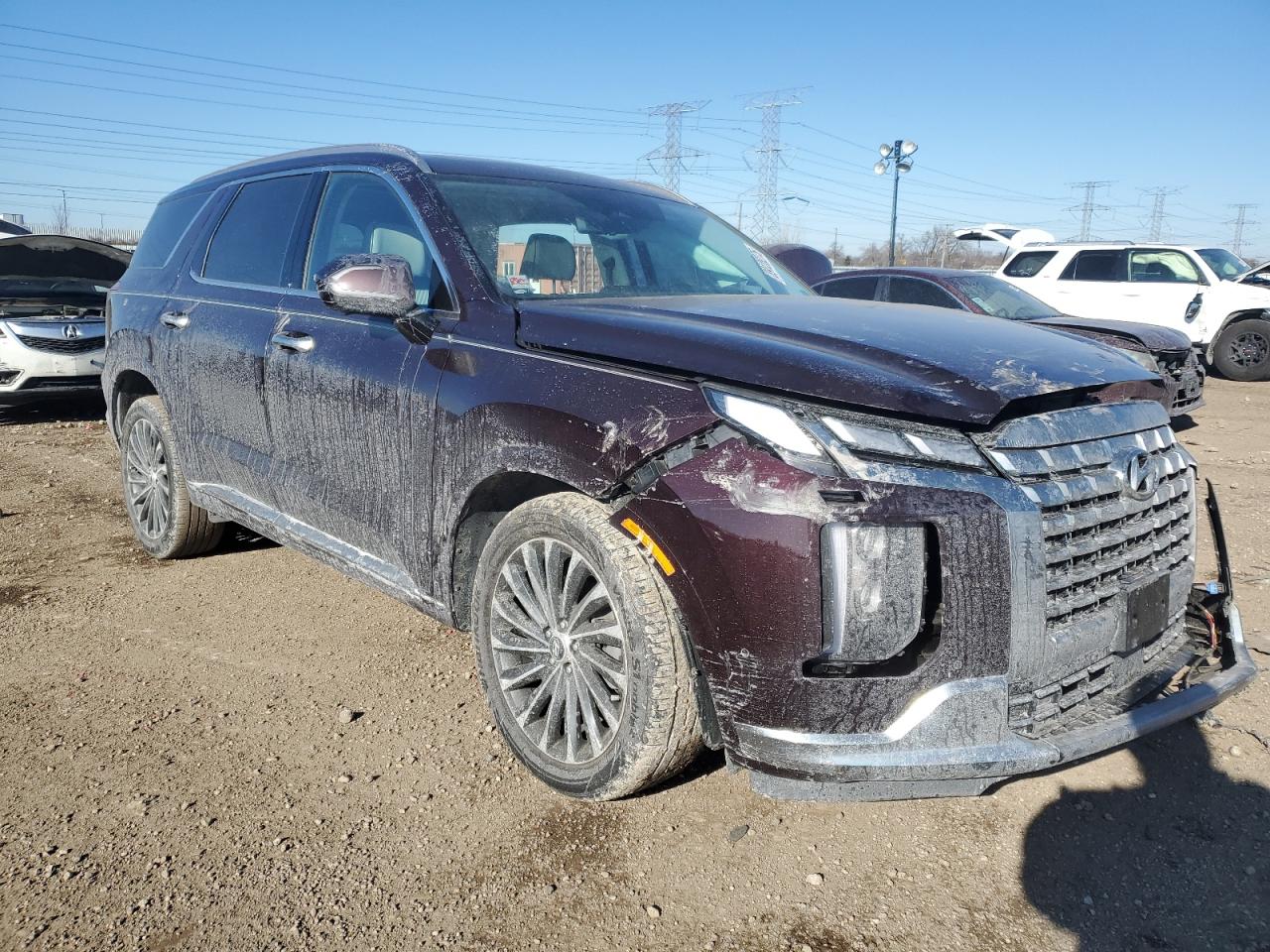 2023 HYUNDAI PALISADE CALLIGRAPHY VIN:KM8R7DGE8PU547480
