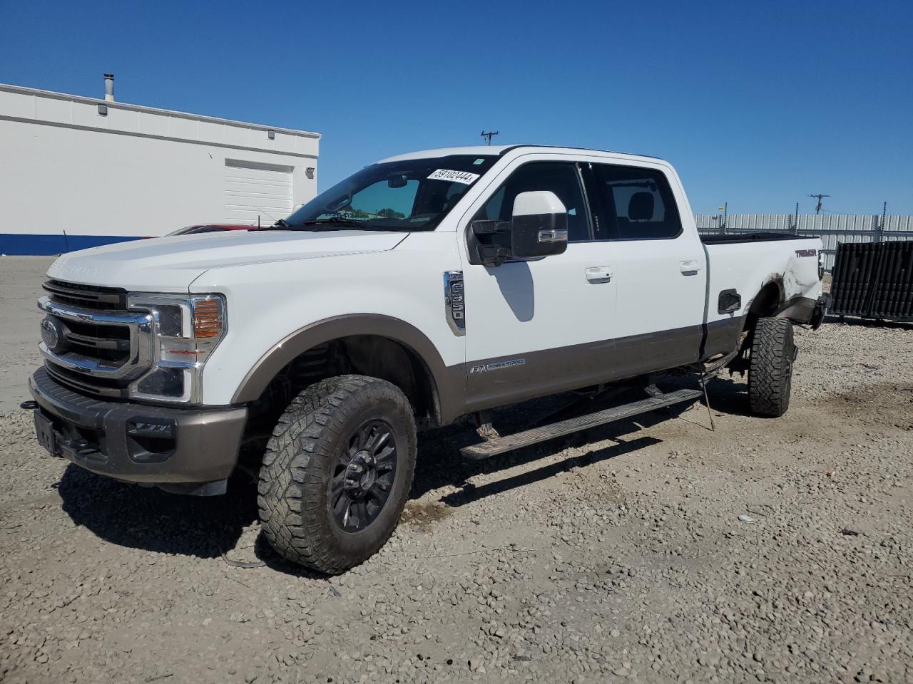 2022 FORD F350 SUPER DUTY VIN:1FT8W3BT6NEC87624