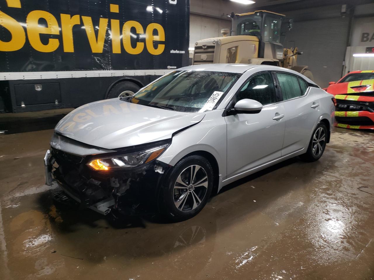 2022 NISSAN SENTRA SV VIN:3N1AB8CV3NY237067