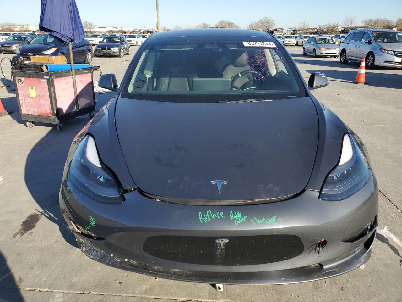 2022 TESLA MODEL 3  VIN:5YJ3E1EB8NF157122