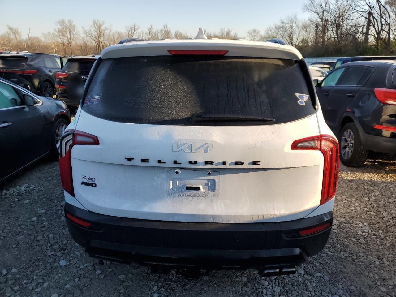 2022 KIA TELLURIDE EX VIN:5XYP3DHC8NG233279