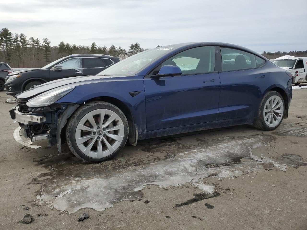 2022 TESLA MODEL 3  VIN:5YJ3E1EB6NF190460
