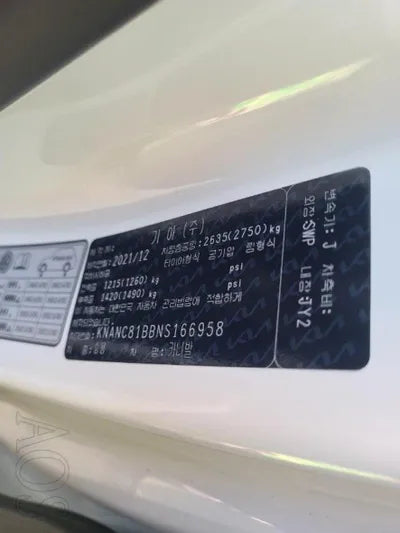 2022 Kia Carnival KNANC81BBNS166958 VIN:KNANC81BBNS166958